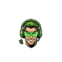 Hype gamer action animated Discord emoji